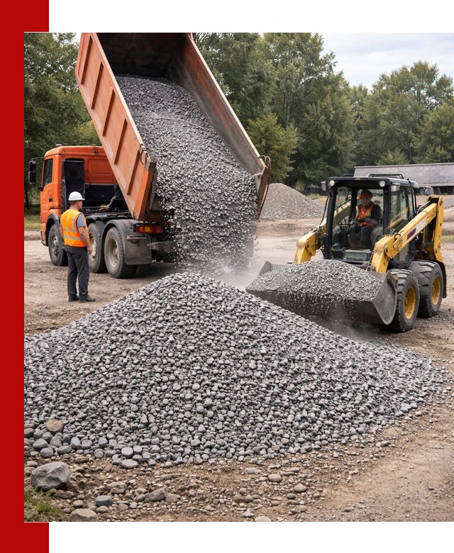 Купить гранитный щебень фракции 5–10 в Пыти-Яхах с доставкой