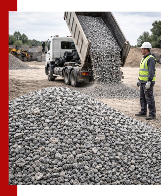 Доставка и продажа гранитного щебня фракции 5-20 в Пыти-Яхах