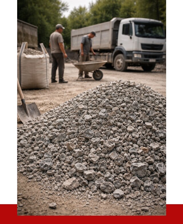 Гранитный щебень фракция 20-40 в Пыти-Яхах от 3255 руб. ПРОНЕРУДПть