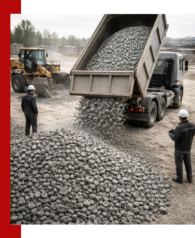 Доставка гранитного щебня фракции 20-40 в Пыти-Яхах