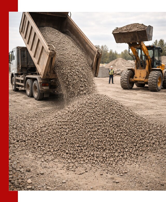 Гравийный щебень фракция 3–10 с доставкой в Пыти-Яхах