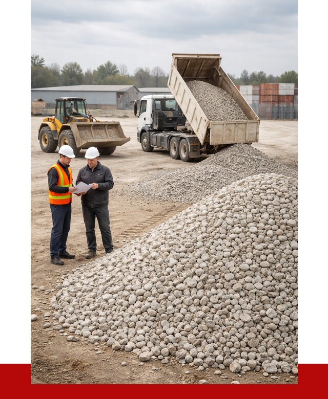 Известняковый щебень в Пыти-Яхах от 1424 р. доставка | ПРОНЕРУДПть