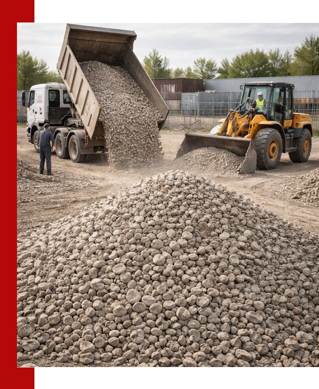 Доломитовый щебень фракции 20–41 с доставкой в Пыти-Яхах