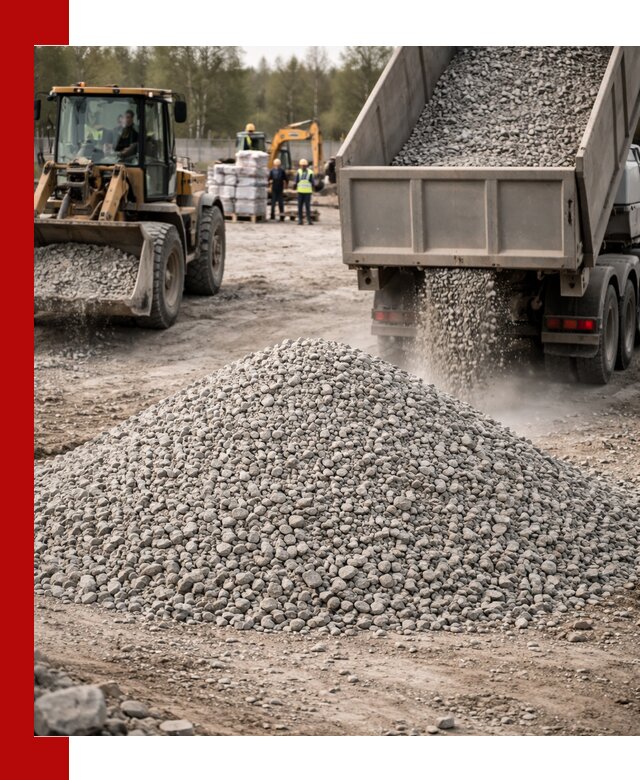 Вторичный щебень фракции 5-20 в Пыти-Яхах — доставка и продажа крупнотоннажно