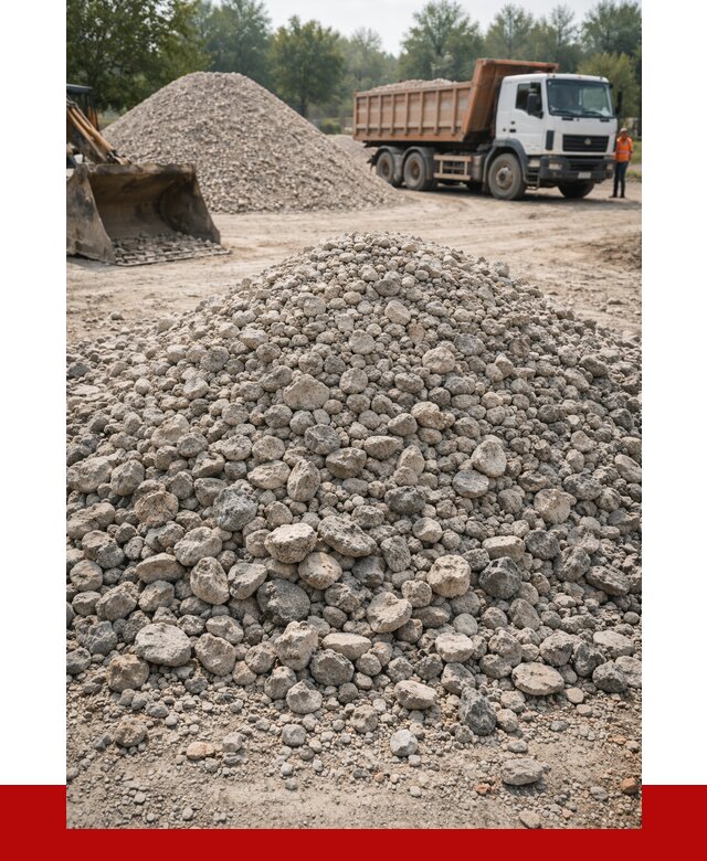 Вторичный щебень фракция 20-40 в Пыти-Яхах от 2238 р ПРОНЕРУДПть