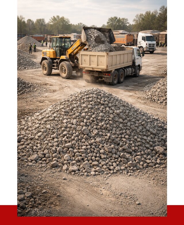 Вторичный щебень фракция 40-70 в Пыти-Яхах от 1770 р, ПРОНЕРУДПть