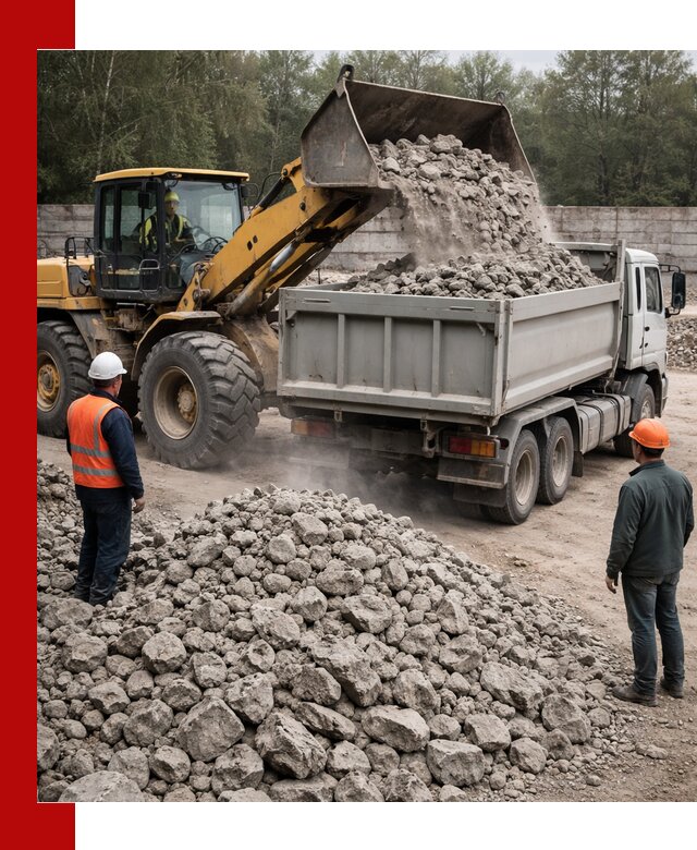 Вторичный щебень фракция 70–150 в Пыти-Яхах с доставкой