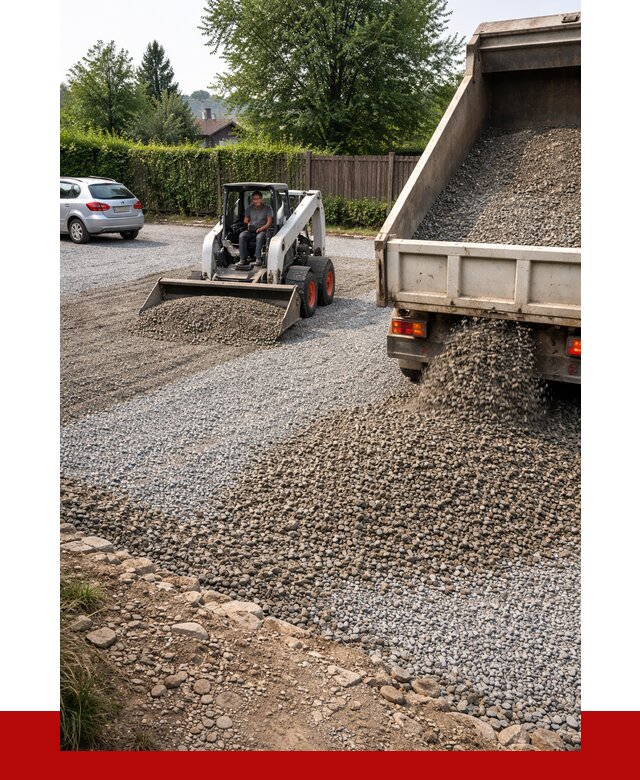 Щебень для парковки в Пыти-Яхах с доставкой от 1221 р.| ПРОНЕРУДПть