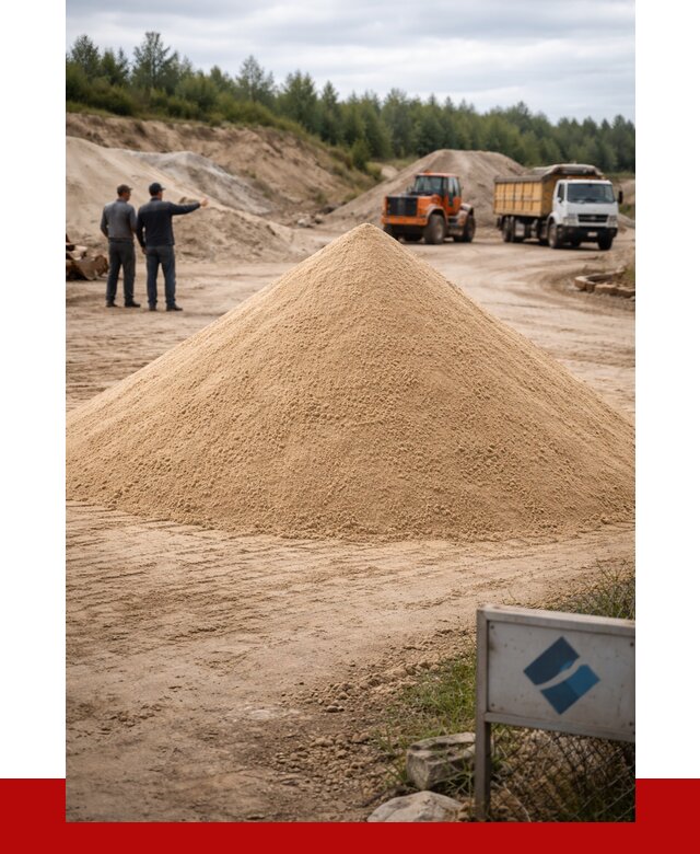 Карьерный песок навалом в Пыти-Яхах от 1831 р. | ПРОНЕРУДПть