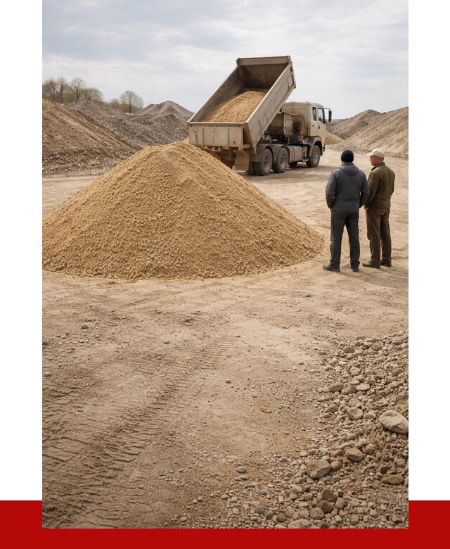 Карьерный песок крупнозернистый в Пыти-Яхах от 8647 р | ПРОНЕРУДПть