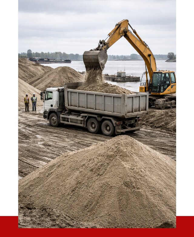 Купить речной песок навалом в Пыти-Яхах от 1831 р., ПРОНЕРУДПть