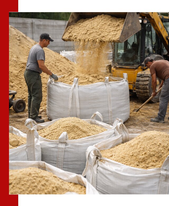 Поставка качественного песка для кладки в Пыти-Яхах