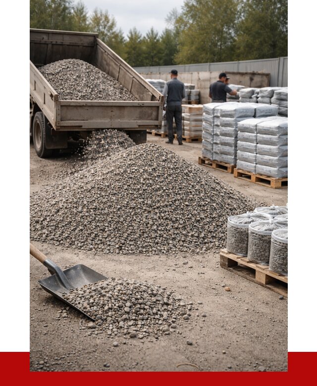 Гравий фракция 5-20 в Пыти-Яхах купить от 2340 р. ПРОНЕРУДПть