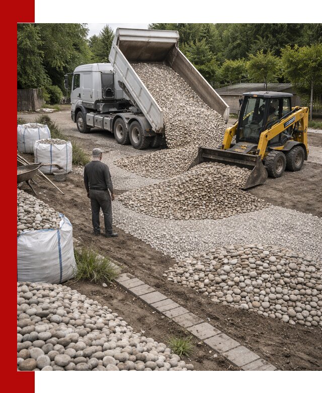 Доставка морской гальки оптом и в розницу в Пыти-Яхах