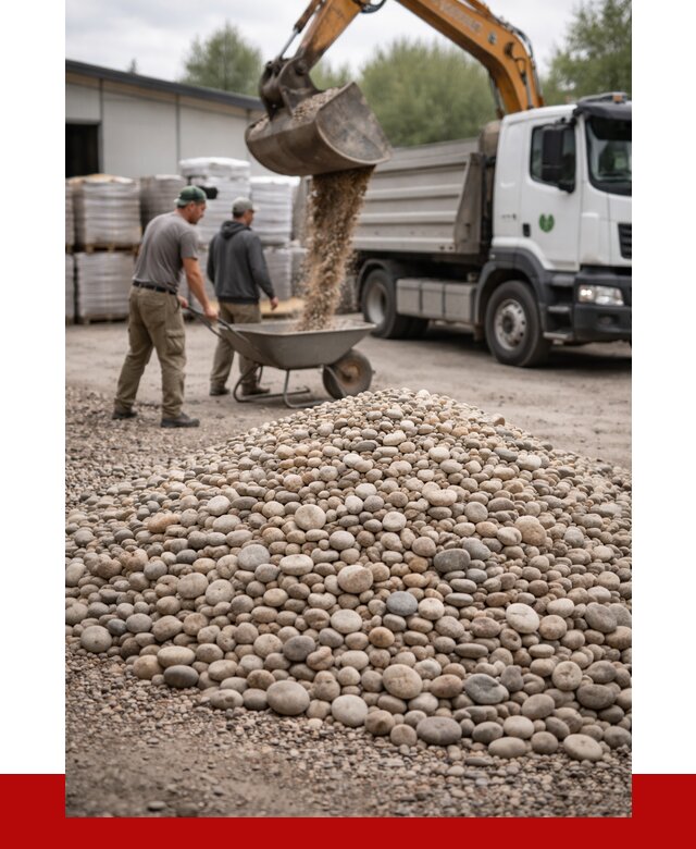 Галька декоративная в Пыти-Яхах от 3255 р. за куб | ПРОНЕРУДПть