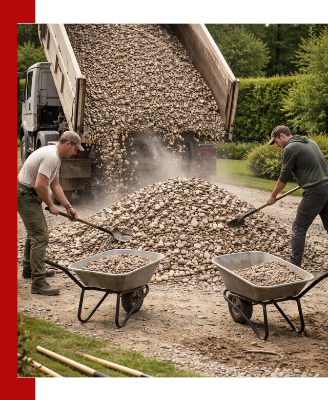 Доставка и продажа декоративной гальки в Пыти-Яхах