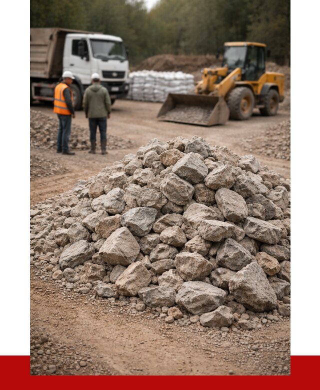 Купить бутовый камень с доставкой в Пыти-Яхах от 2340 р. | ПРОНЕРУДПть