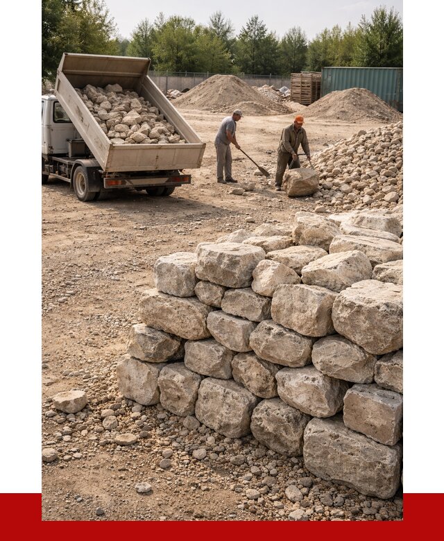 Бутовый камень известняковый в Пыти-Яхах от 4273 р. | ПРОНЕРУДПть