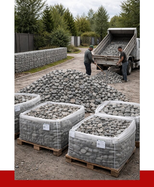 Камень для габионов в Пыти-Яхах от 4273 р. за куб | ПРОНЕРУДПть