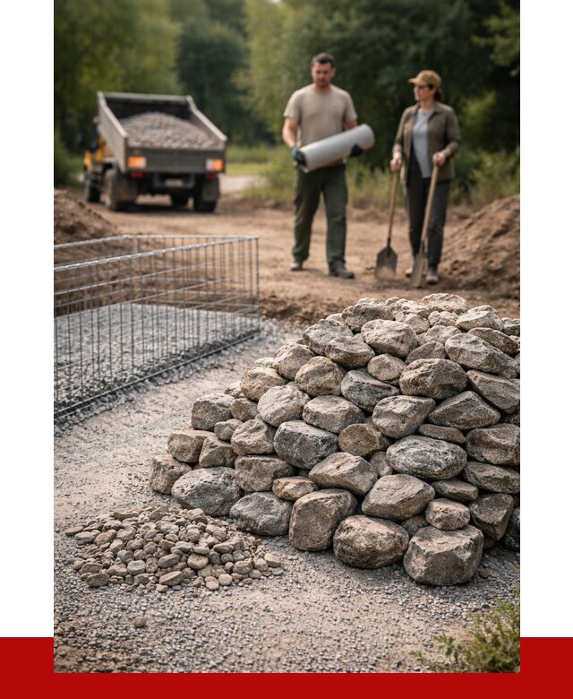 Камень для габионов фракция 100-200 в Пыти-Яхах от 4883 р. | ПРОНЕРУДПть