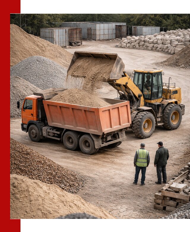 Доставка сыпучих смесей и смесей для стройки в Пыти-Яхах