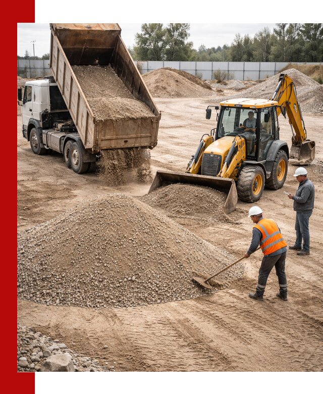 Поставка и доставка ПГС С4 в мешках и самосвалах в Пыти-Яхах
