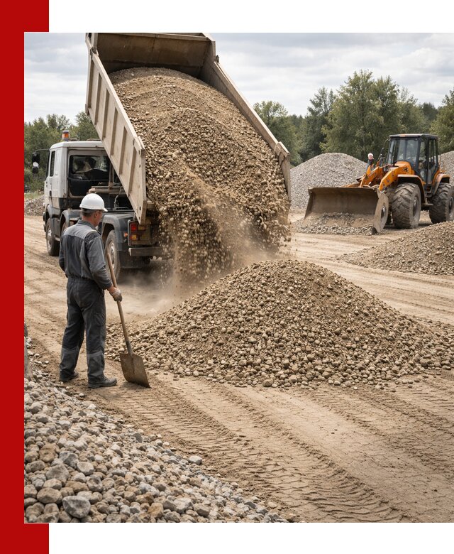 Доставка щпс С3 в Пыти-Яхах самосвалами и бортовыми грузовиками