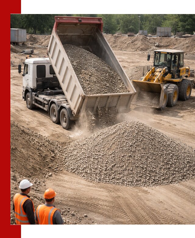 Щебень с песком (ЩГПС С2) с доставкой в Пыти-Яхах