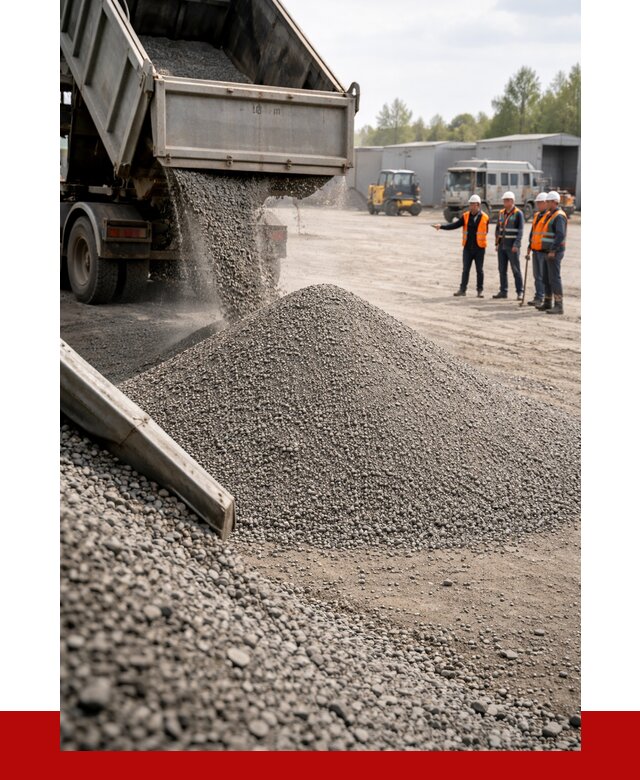 Гравийный отсев 0-5 в Пыти-Яхах от 1221 р. с доставкой | ПРОНЕРУДПть