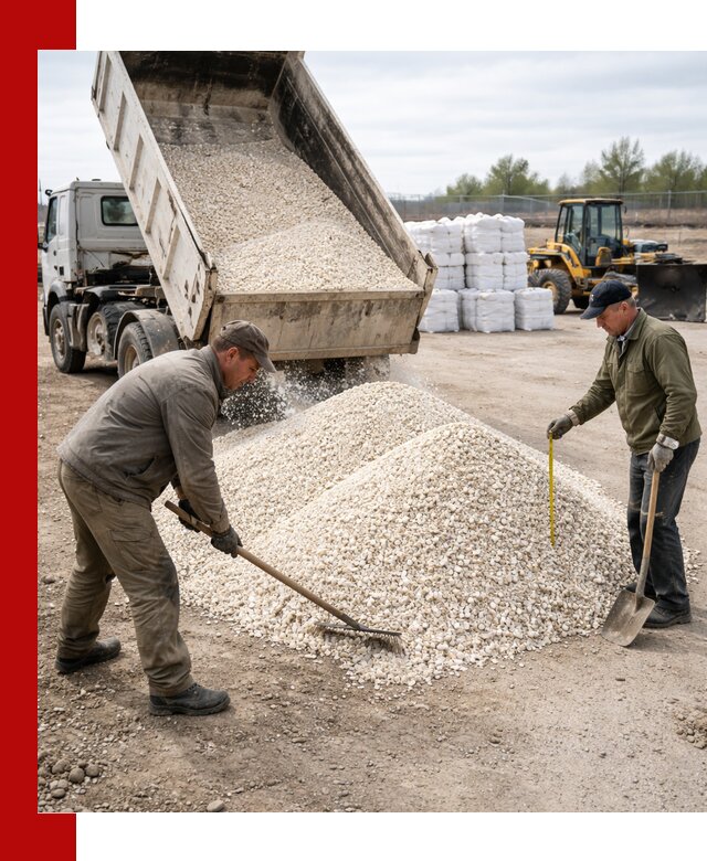 Мраморная крошка с доставкой и разгрузкой в Пыти-Яхах