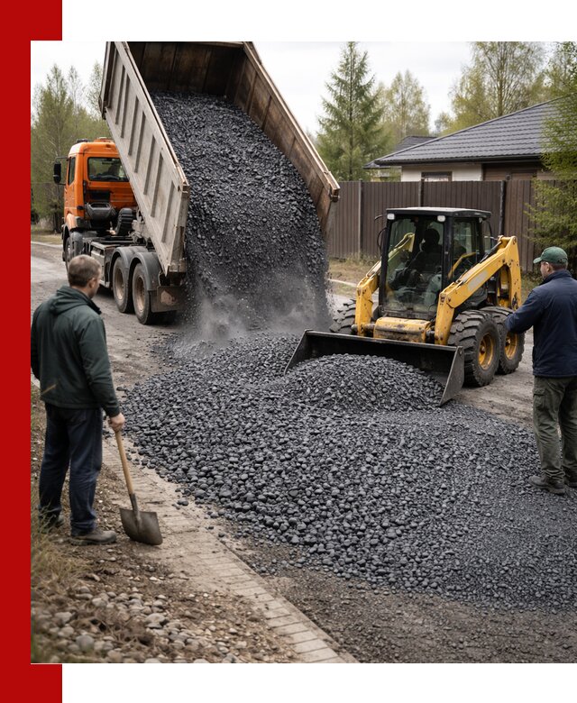 Крошка габбро с доставкой в Пыти-Яхах для строительных работ