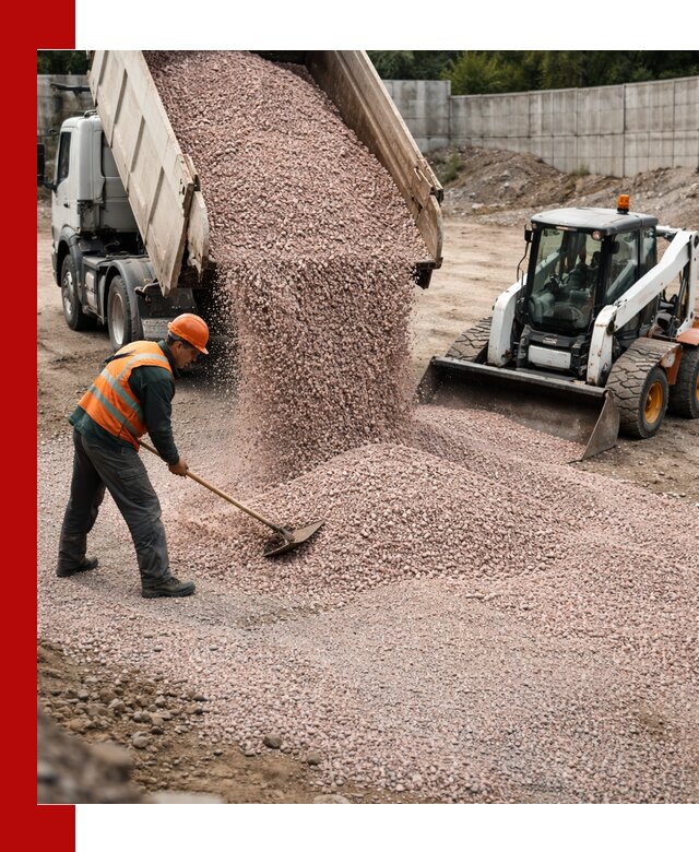 Крошка розовый гранит с доставкой в Пыти-Яхах от производителя