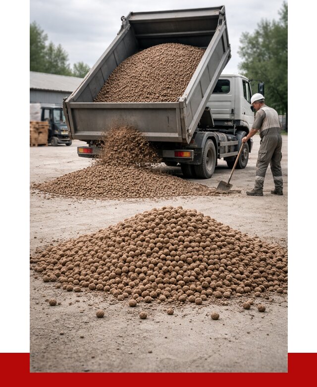 Керамзит с доставкой в Пыти-Яхах от 4273 р. за м3 | ПРОНЕРУДПть