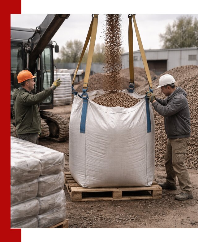 Керамзит в биг-бегах с доставкой в Пыти-Яхах