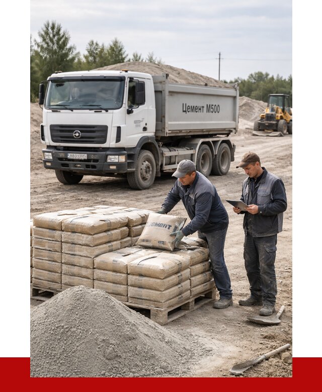 Купить цемент м500 с доставкой в Пыти-Яхах от 5290 р. | ПРОНЕРУДПть