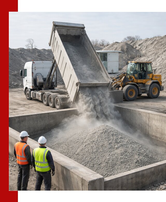 Доставка цемента навалом в Пыти-Яхах крупными партиями