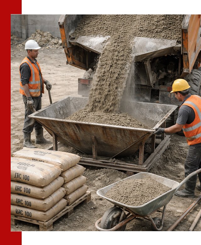 Доставка цементно-песчаной смеси М100 в Пыти-Яхах