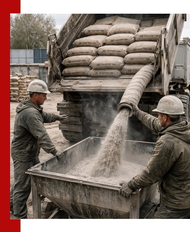 Доставка цемента М400 в Пыти-Яхах оптом и в розницу