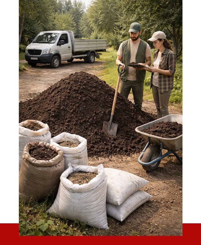 Купить грунт с доставкой в Пыти-Яхах от 4578 р. за м3 | ПРОНЕРУДПть