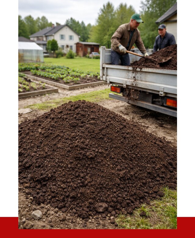 Плодородный грунт в Пыти-Яхах с доставкой от 4273 р. | ПРОНЕРУДПть