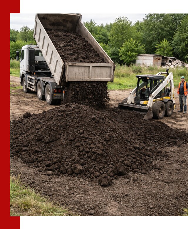 Поставка плодородной земли с доставкой самосвалом в Пыти-Яхах