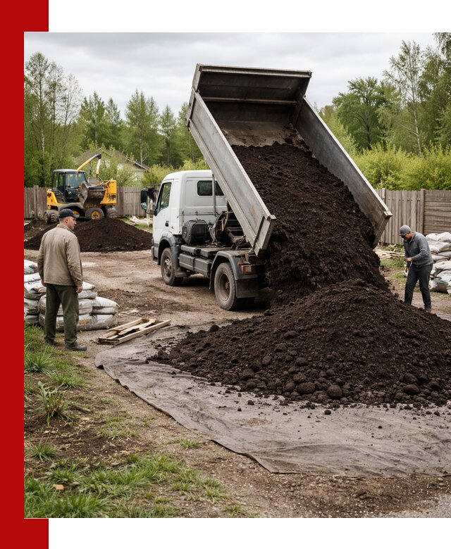 Доставка качественного почвогрунта в Пыти-Яхах оптом и в розницу