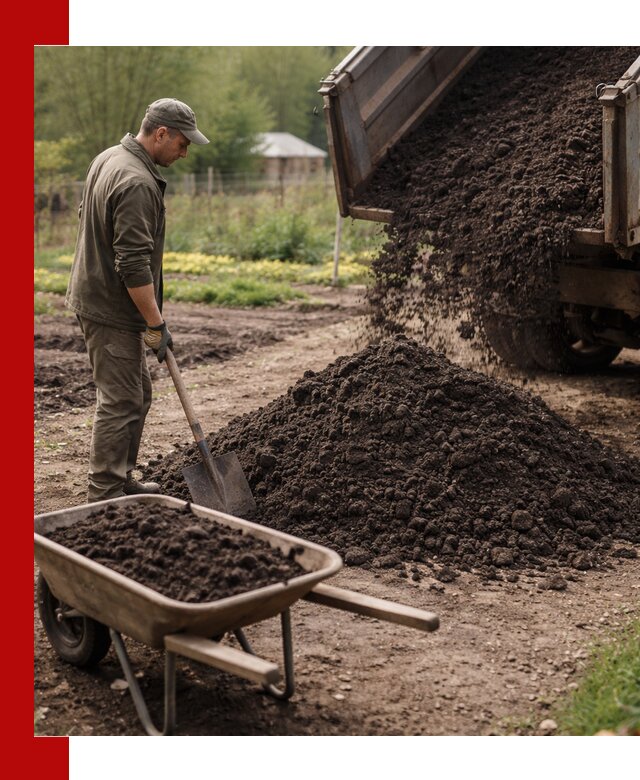 Доставка качественной земли для огорода в Пыти-Яхах