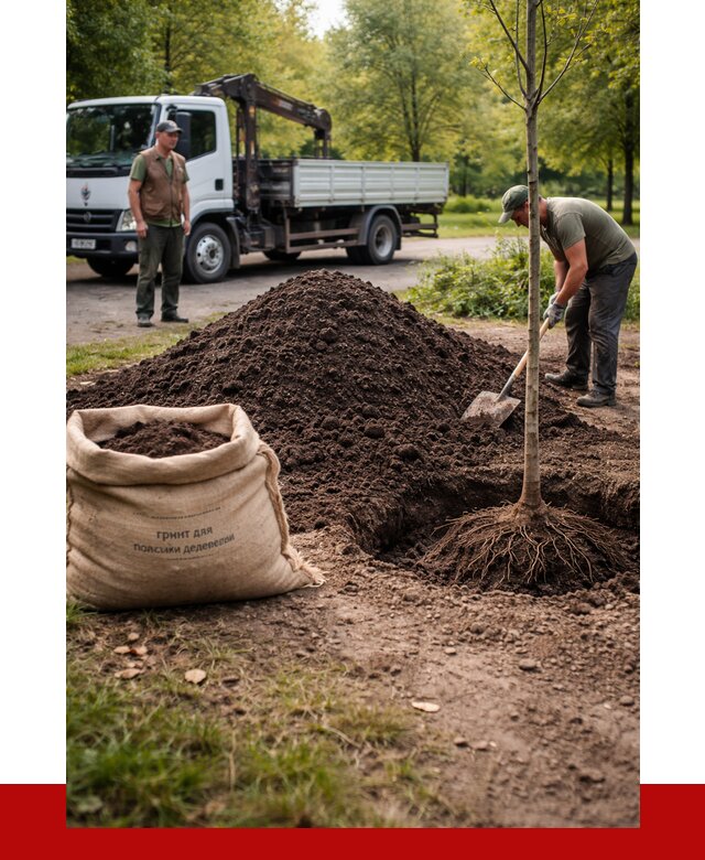 Грунт для посадки деревьев в Пыти-Яхах от 1221 р. | ПРОНЕРУДПть