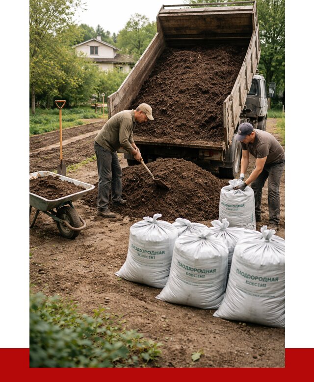 Плодородная смесь в Пыти-Яхах от 4273 р./куб с доставкой | ПРОНЕРУДПть