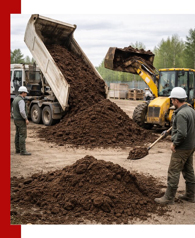 Доставка торфа оптом и в мешках в Пыти-Яхах