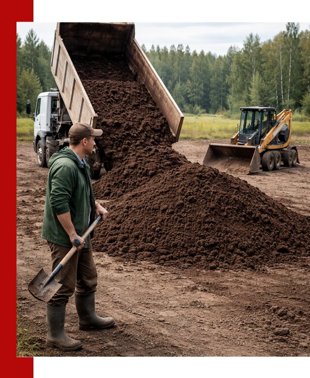 Купить верховой торф с доставкой в Пыти-Яхах для садоводства и растений