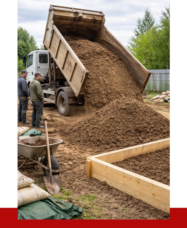 Торфо песчаная смесь в Пыти-Яхах с доставкой от 1882 р. | ПРОНЕРУДПть