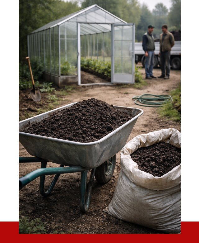 Чернозем для теплицы в Пыти-Яхах с доставкой от 1526 р. | ПРОНЕРУДПть