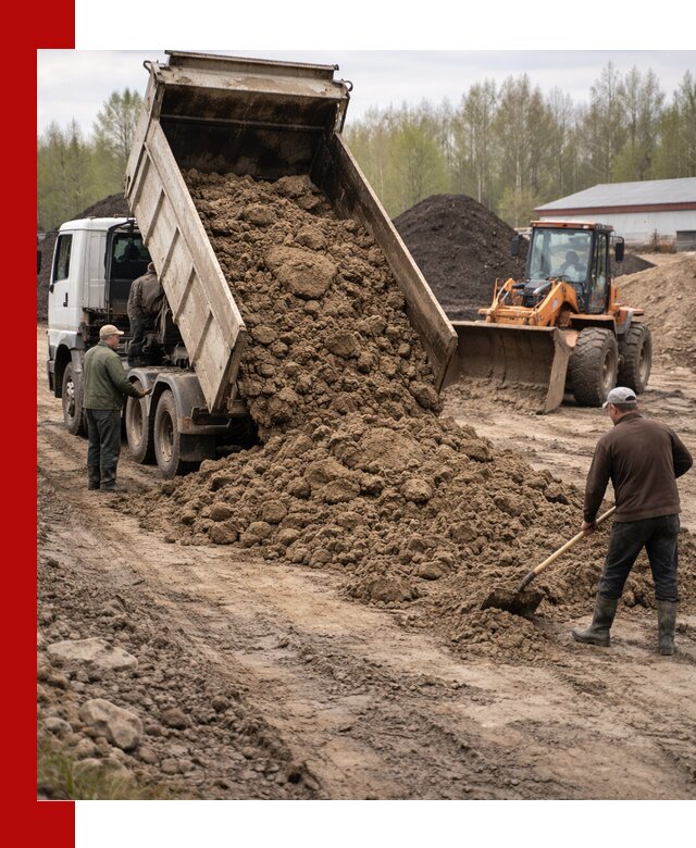 Доставка глин и суглинков в Пыти-Яхах оптом и вкрай